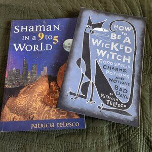 Modern "Witch" books by Patricia Telesco